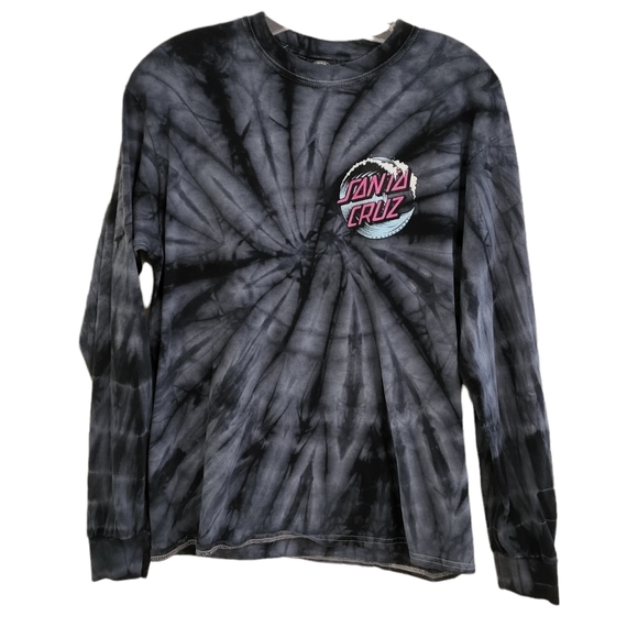 Santa Cruz Skateboards Other - Santa Cruz Skateboards tie Dye Long Sleeve Graphic Tee